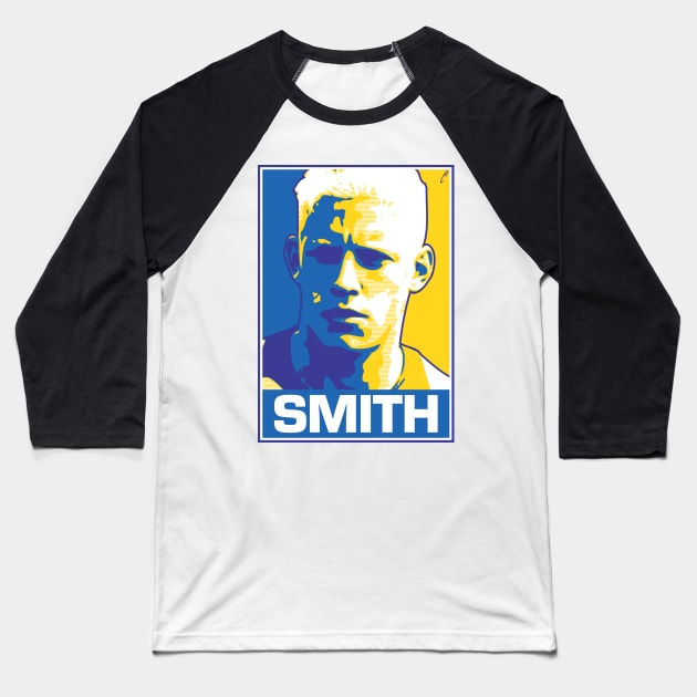 Smith Baseball T-Shirt by DAFTFISH